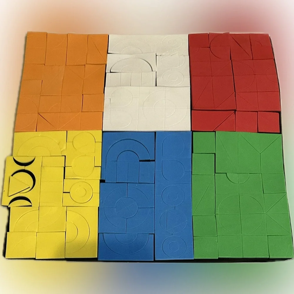 VTG 1998 MAGNETIC PUZZLE DAYTON HUDSON CO LEARNING EDUCATIONAL CREATIVE IMAGINE